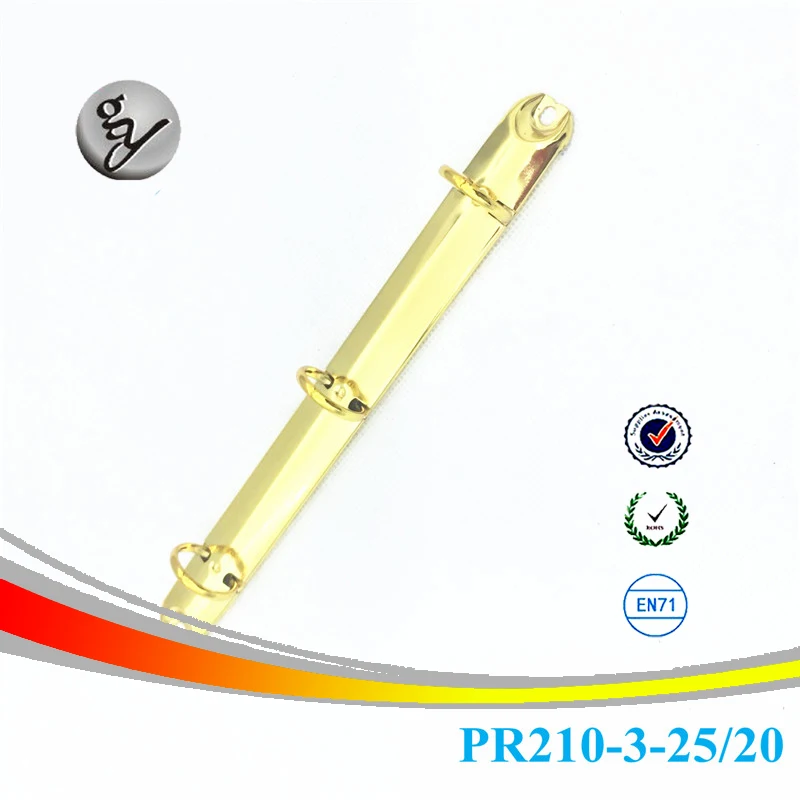 NEW style 210mm 3 ring mechanism metal binder