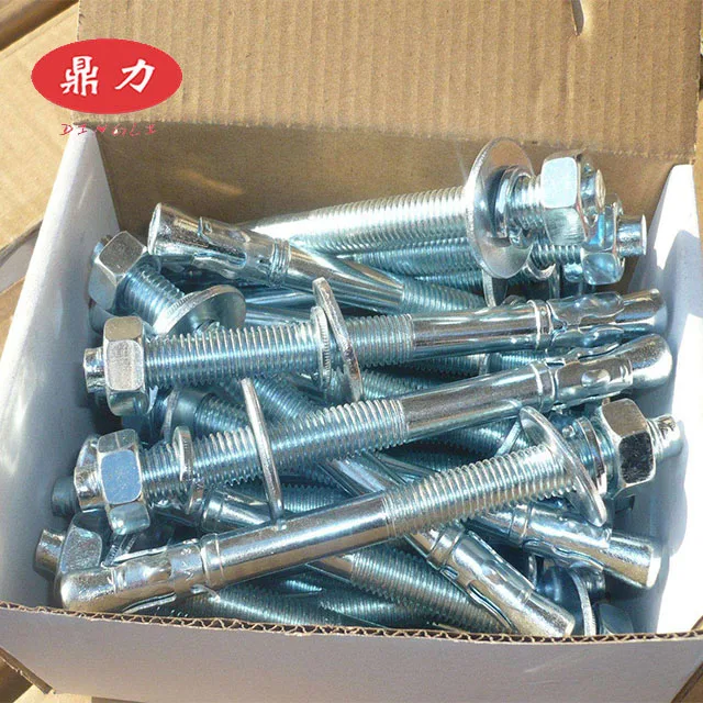 
Free Sample Carbon Steel Wedge Anchor Bolts 