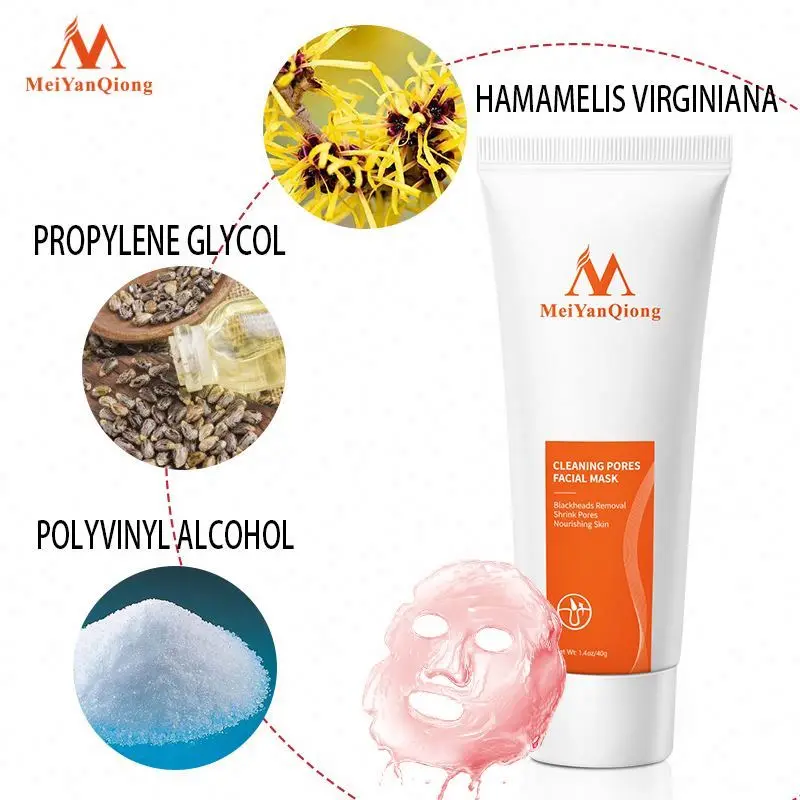 Volcanic Soil Facial Mask Acne Remove Blackhead Mite Propolis Face Treatment Repair Whitening Cream Skin Care Moisturizing