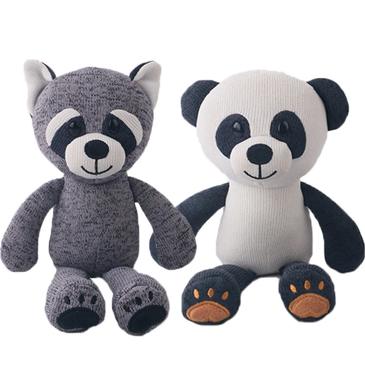 D KING Stuffed Animal Toys Plush Custom Knitted Snake Plush Toy