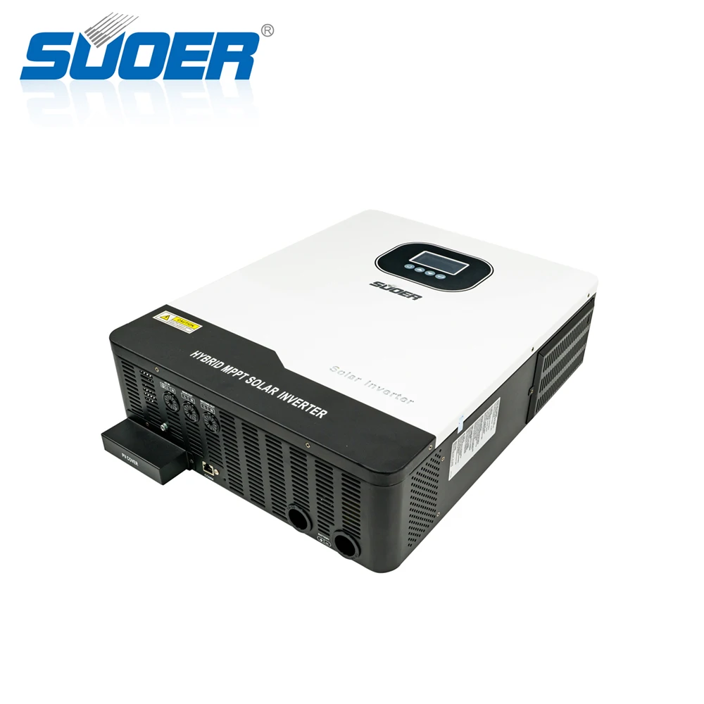 Горячая продажа 48VDC 10 кВт 2 MPPT Гибридный солнечный инвертор для автономной солнечной системы