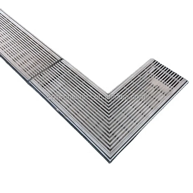 custom stainless steel drainage channel for swimming pools