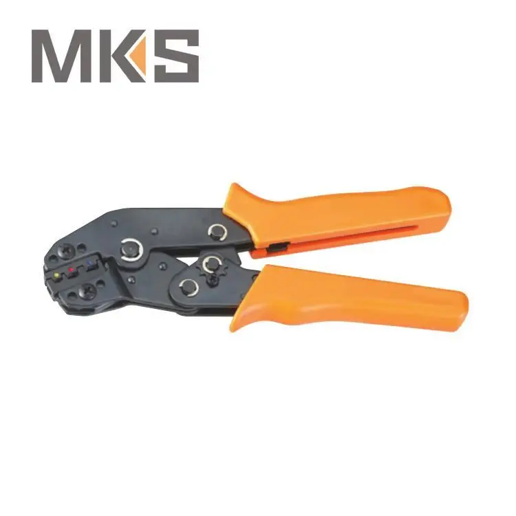 HS-30J 0.5-1.5mm2 1.5-2.5mm2 4-6.0mm2 European style ratchet crimping plier for insulated ring fork pin type wire terminal
