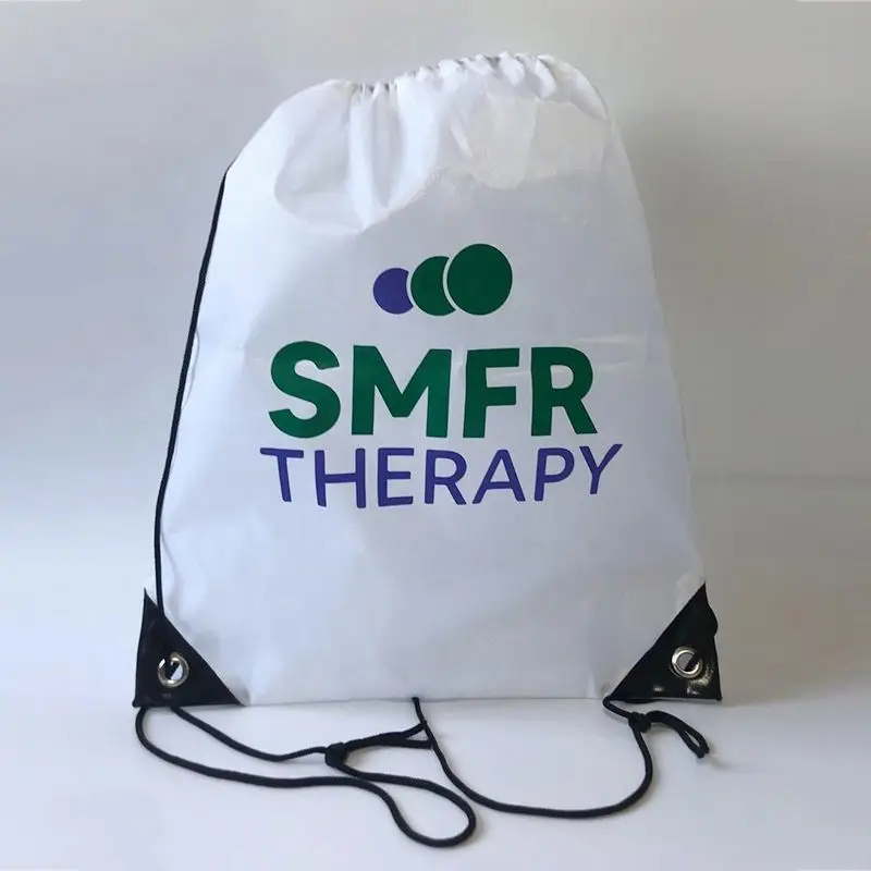 Лидер продаж Amazon, Профессиональный Прозрачный биоразлагаемый мешок на шнурке, хлопчатобумажный холщовый мешок на шнурке