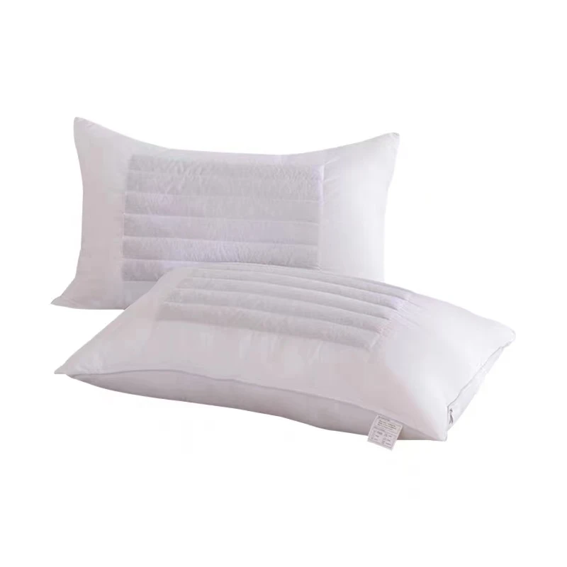 White bedding cotton buckwheat hulls  pillow single micro fiber pillow double layer heath pillow
