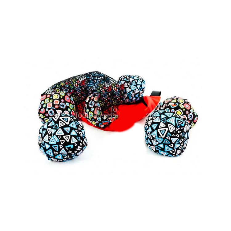 Wholesale Custom Pu Leather Toss Game Outdoor Games Cross Boccia Ball Set With Nylon Mesh Bag