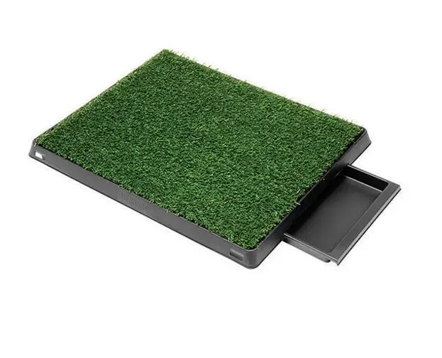 Large Plastic Detachable Dog Training Pee Tray Pet Turf Mat Pet Potty Trainer Cleaning Pet Toilet for Dogs