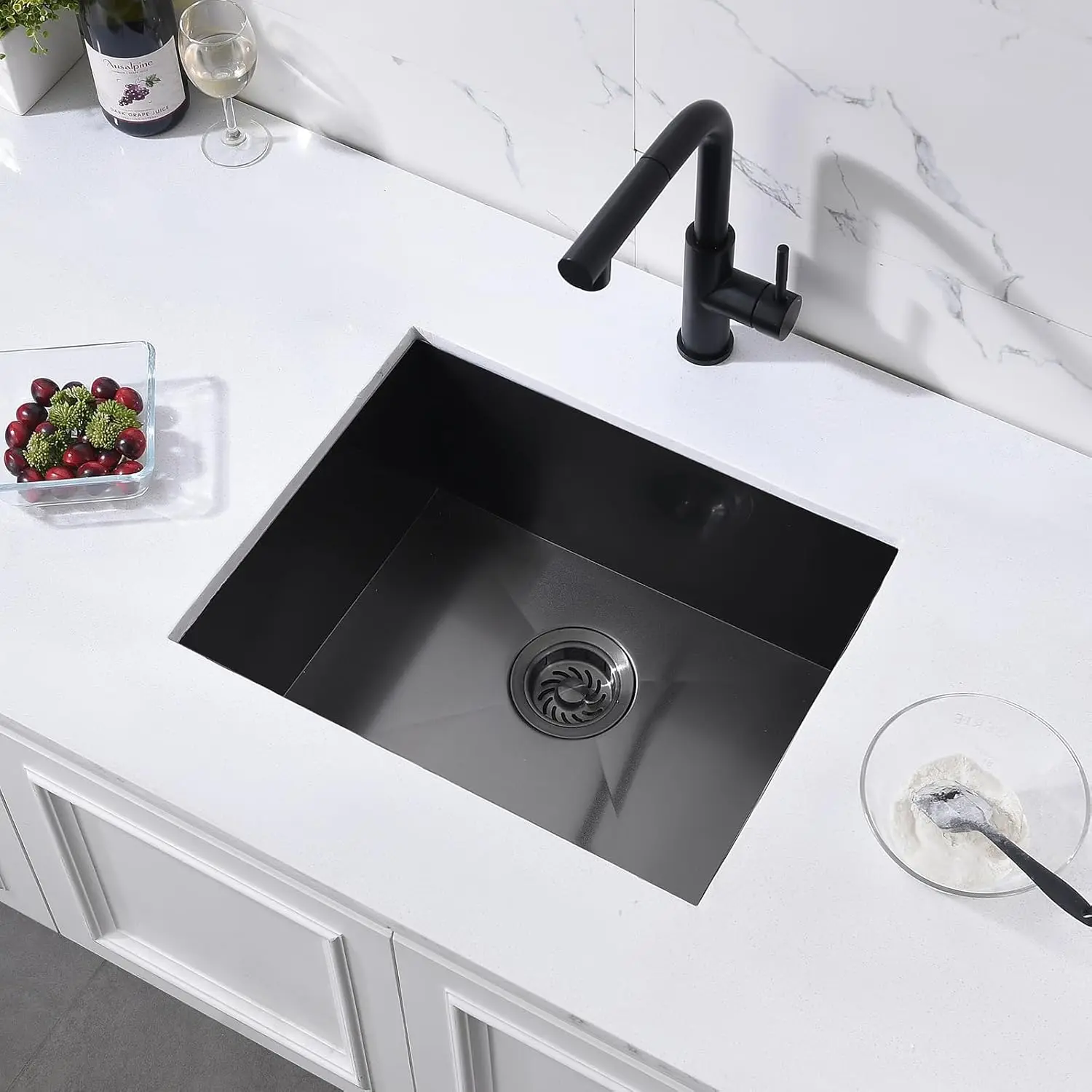 Small Size Single Bowl Kitchen Sink Portable Stainless Steel Sink  Outdoor Kitchen Bar Sink