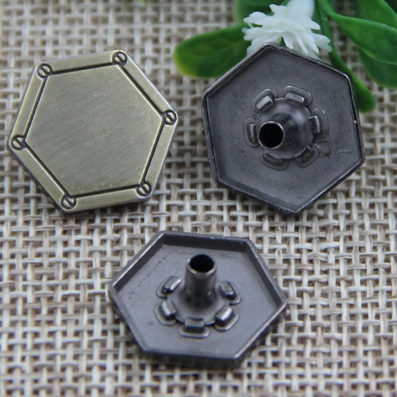 Factory wholesale zinc alloy metal snap button for coat