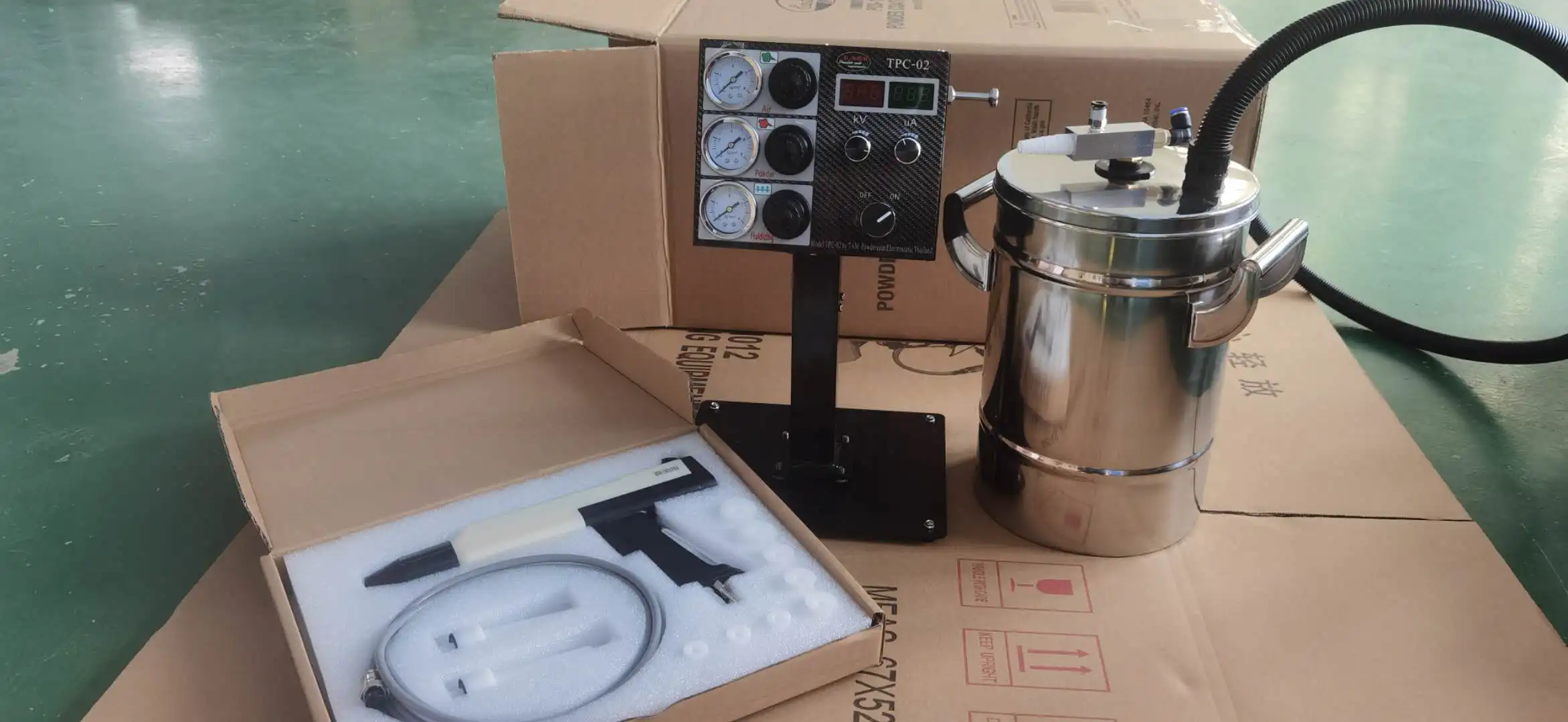 WX-968/Small Household powder Coating Machinery for Metal Coating Machinery