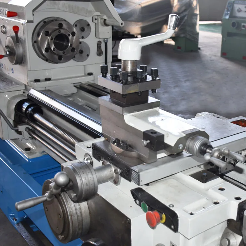 Taiwan Brand New Good Quality machine CA6150 mini bench small mechanical grizzly metal manual lathe