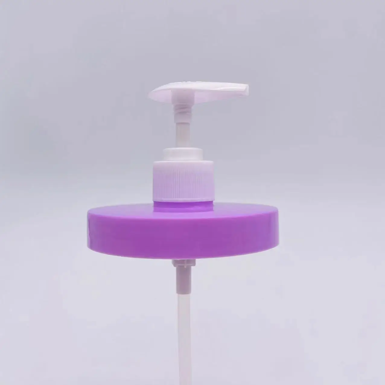 plastic packaging big mouth body lotion jar with pump 89mm neck size white lotion dispenser pump