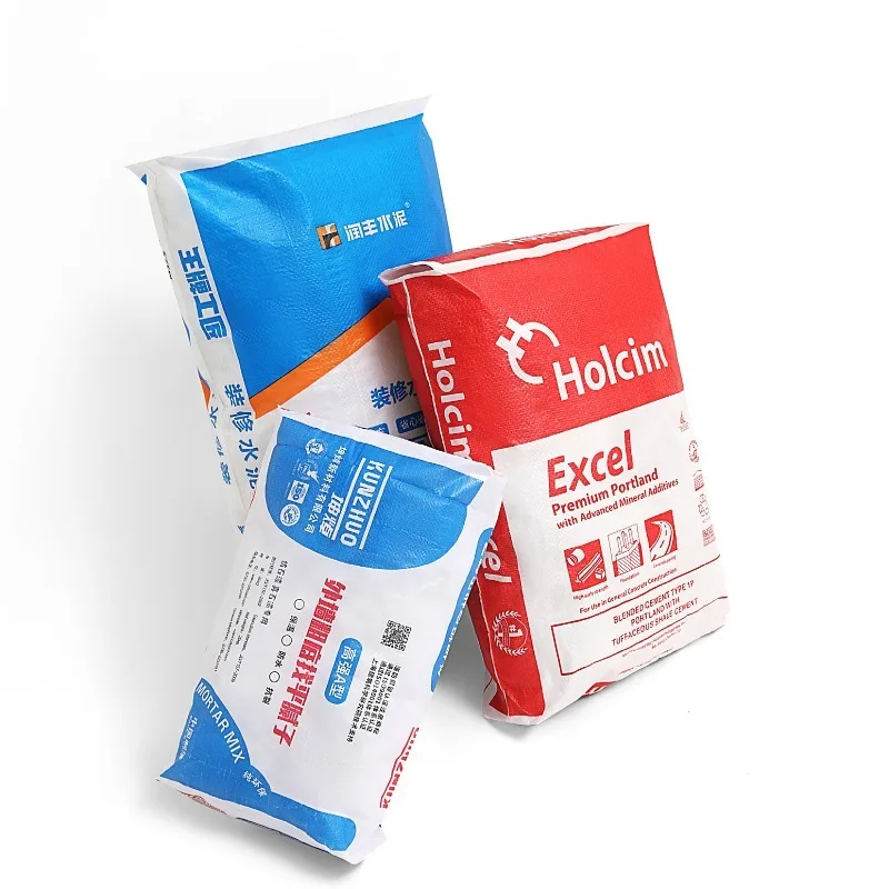 PP valve bag 20kg Glossy Laminated Woven PP Wall Putty Bag