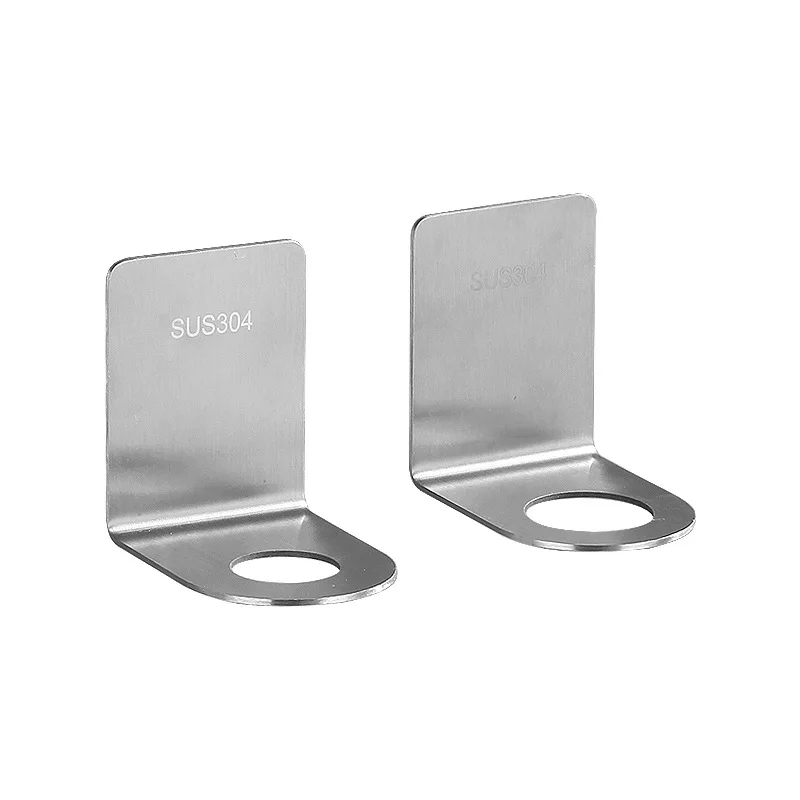 304 Stainless Steel Punch-free Hand washing Liquid Detergent Kitchen Shelf  Bathroom Shampoo Body Wash Bottle Hanging Rack