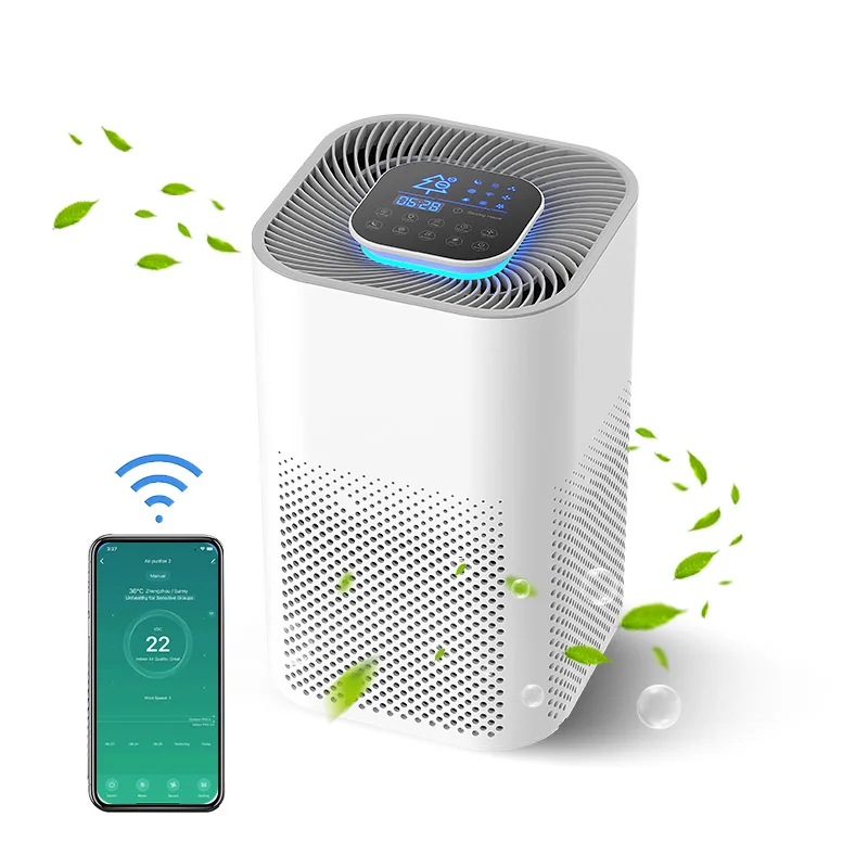 home desktop air purifier machine air cleaner Activated carbon HEPA13/14hepa purifier