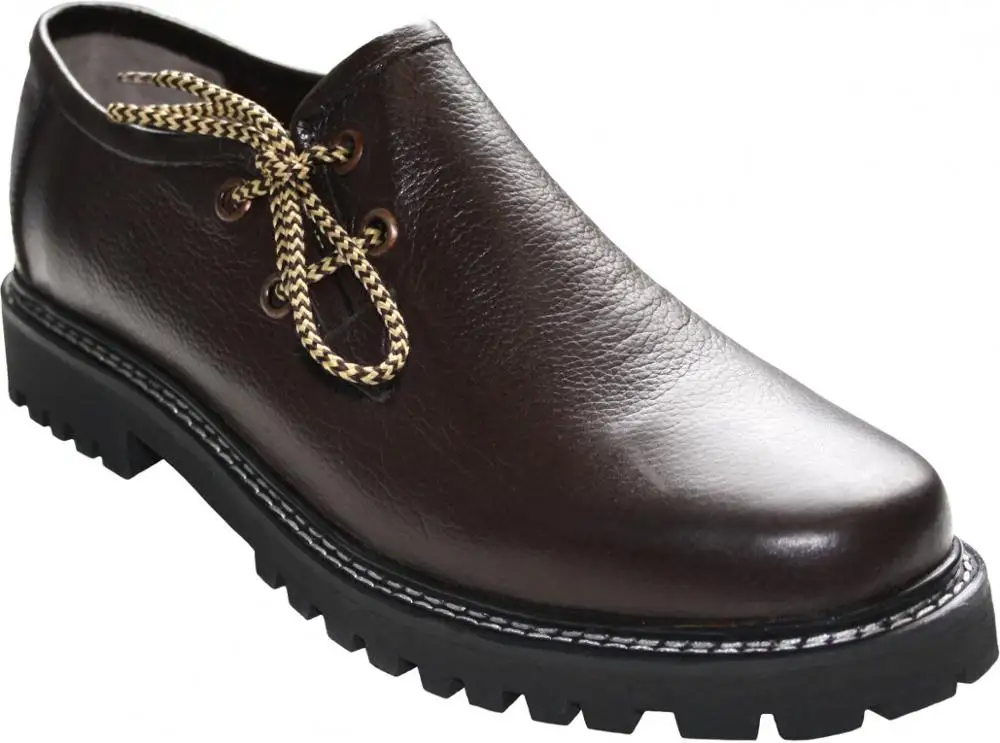 customize OEM Bavarian traditional Haferl Shoes for Lederhosen Nappa