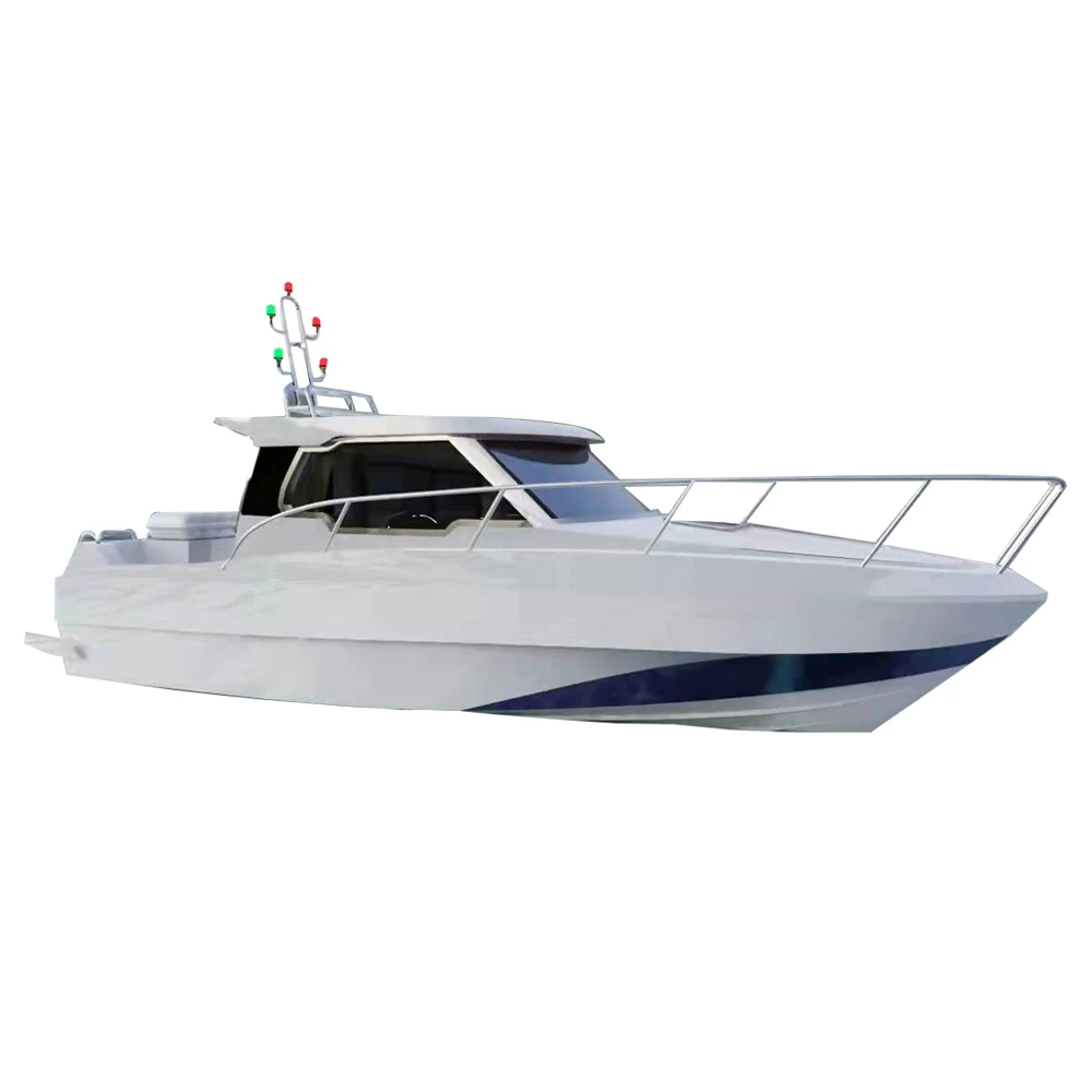 Fiberglass yacht RFP fishing boat cabin boats luxury yacht for working and pleasure