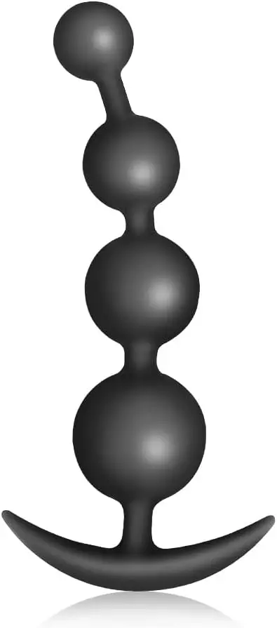 Silicone Vagina Balls Silicone Beads Butt Plug-Flexible Chain Sex with Different Size Balls Prostate Massage Trainer Plug