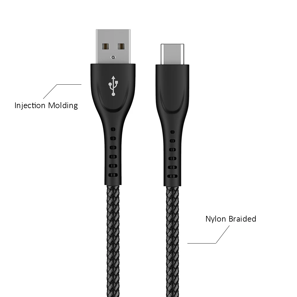 1 sample ok tope c usb cable 5v 3a 2.4a type c micro 0.3m for android macbookk for iphonee CE ROHS cable usb