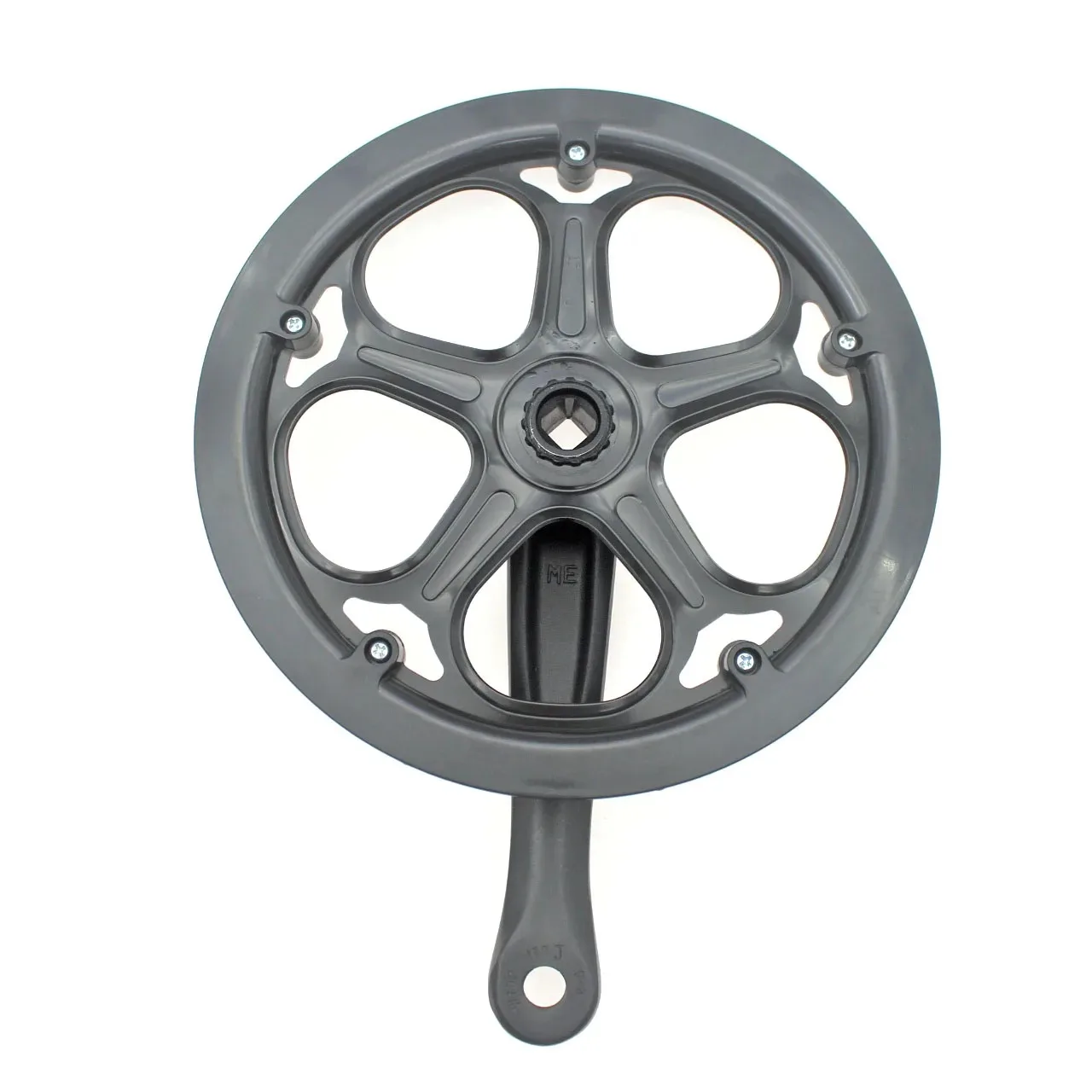 52T Road Bike Crank Set Single Speed 170mm Bicycle Crankset Hollow Tooth Plate Bike Crankset