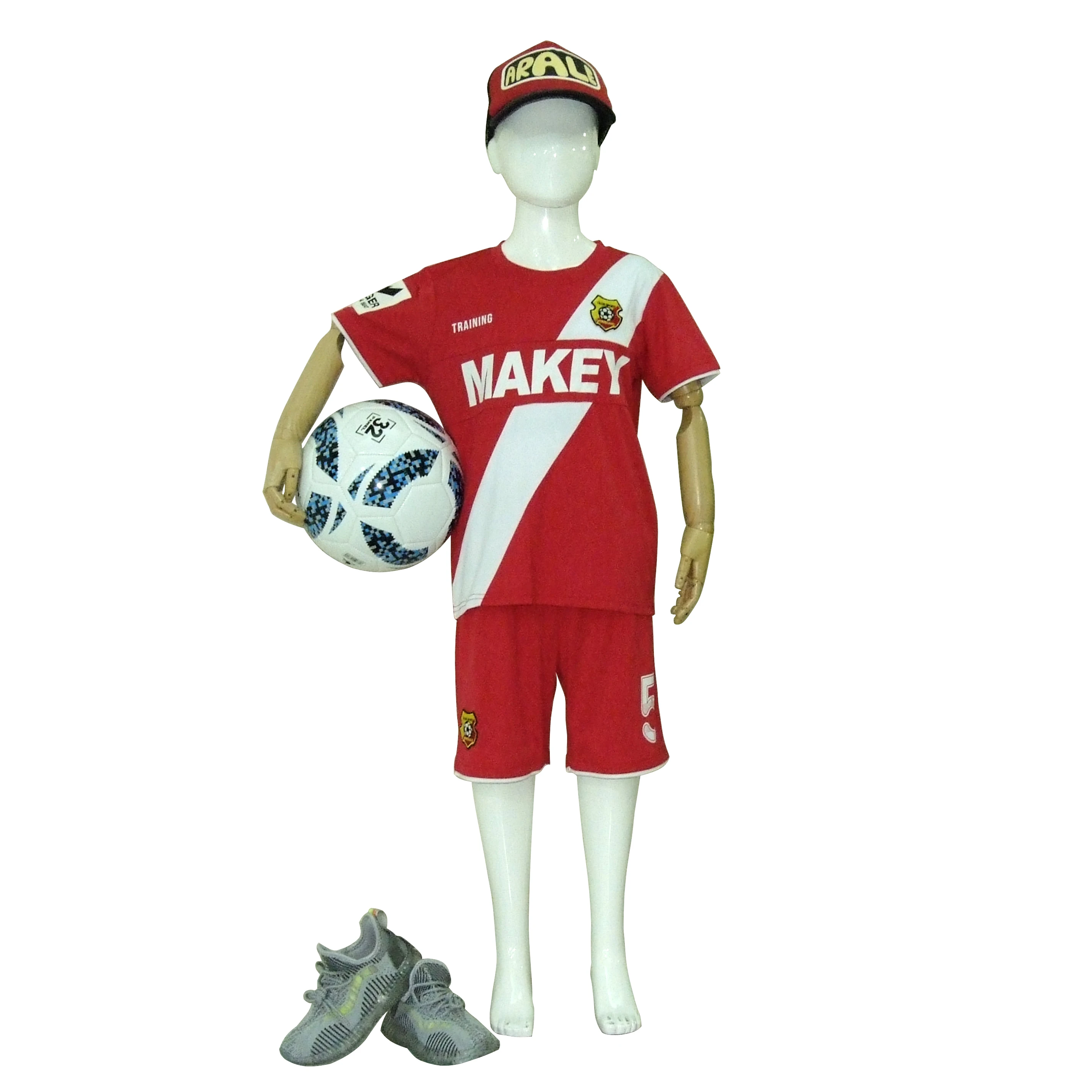 New Customized Football Colorful Soccer Jersey Boys Wear Custom Uniform