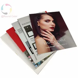 Highly quantity cheap paper leaflet booklet fashion full color monthly magazine book printing