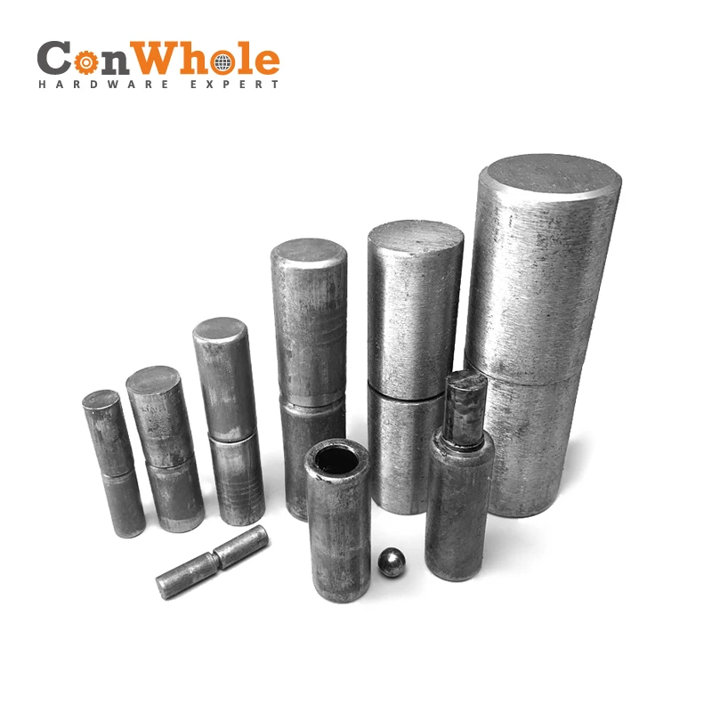 Heavy Duty Steel Weld On Bullet Gate Hinge for Metal Swing Door Trailer Ramp Gate Windows Ball Bearing Detachable Hinges