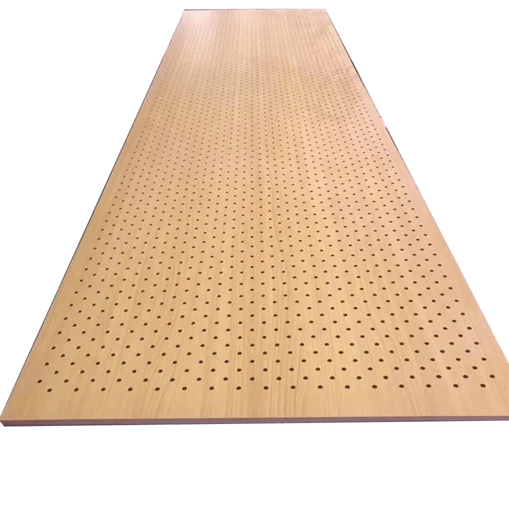 
Wooden MDF Plate Decorative Material Panel for Auditorium Meeting Room Studio 