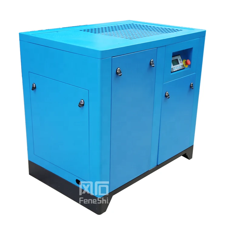 Заводская цена, бесшумный воздушный компрессор Fengshi 100 л.с., мощность 75 кВт, мощный винтовой воздушный компрессор