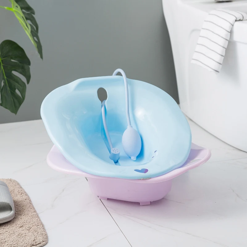 Best Selling Hip Bath Sitz Bath Washing Hip Basin Folding Portable Bidet Fits Yoni Steam Seat Care Basin Bathroom