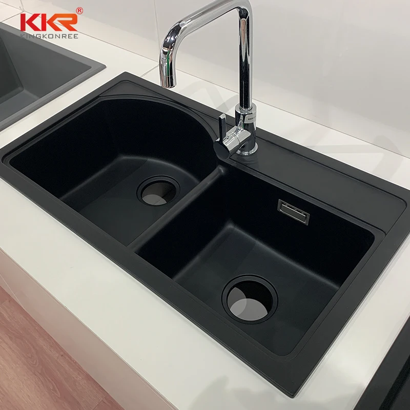 quartz vanity tops with sink quartz stone sink kitchen double kitchen undermount sink black quartz