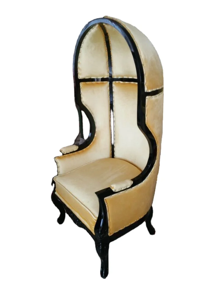 European Modern Style Banquet Wedding Furniture Hotel Luxury Crown Royal Princess High Back Gold Silver Throne Thrown Chairs