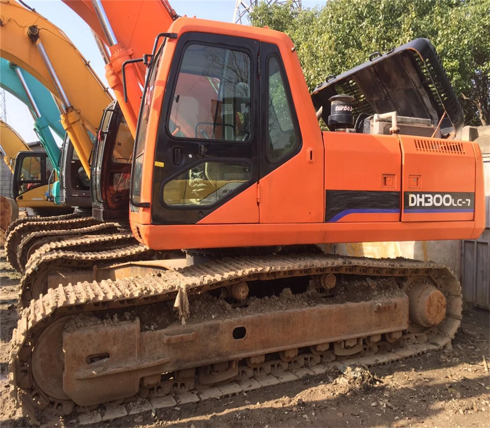 Good quality dh300lc-7 doosan excavator, dh200 dh250 dh300 doosan excavators for sale