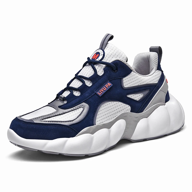 
Chaussure Sport Homme Mens Chunky Sneakers Light Weight Light Reflective High Fashion Christmas Style Hotsale for Mens Shoes 