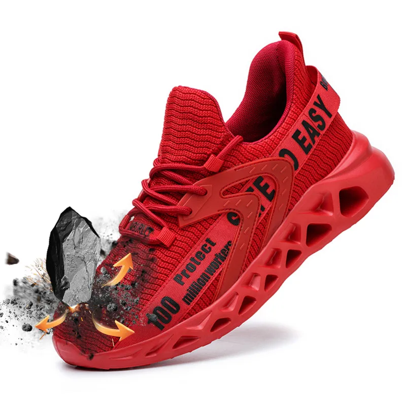 Hot Sale Factory Outlet Size 50 Safety Shoes For Men Steel Toe Work Safety Shoes