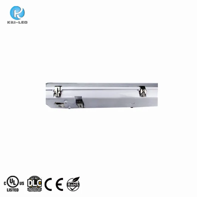 factory superior  UL DLC listed 4ft 150lm/w industrial outdoor  LED vapor tight fixture