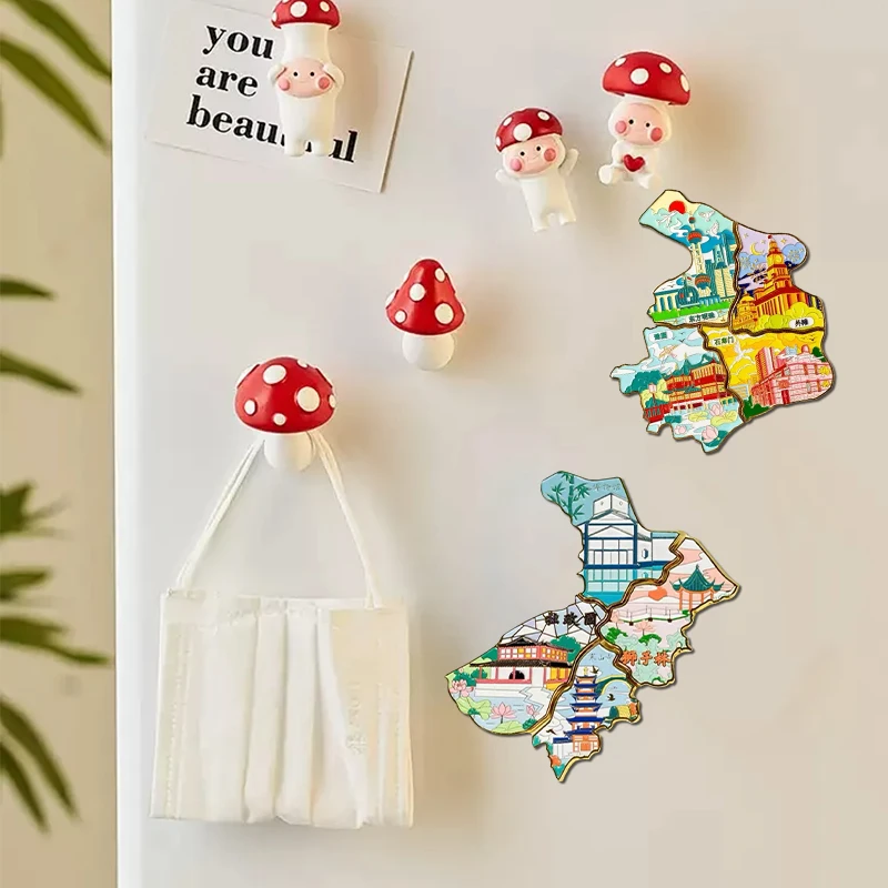 custom logo metal fridge magnet custom different countries city souvenir fridge magnets of decoration