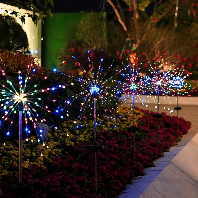 Wedding Garden park Decoration Christmas Starburst Fireworks Lights