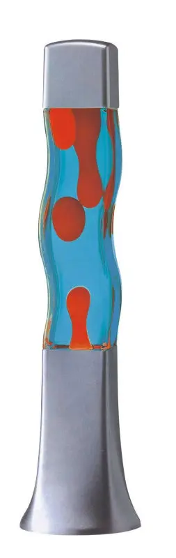 Promotional product sparkle purple glitter Irregular distortion aluminum alloy base novelty lighting groovy lava lamp