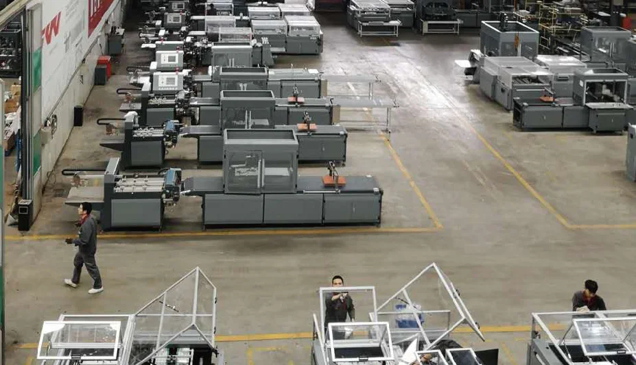 SW-B500 Semi-automatic Paper Sheet Cardboard Rigid Box Wrapping Forming Making Machine