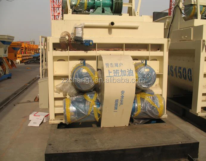High Quality JS1500  Diesel Concrete Mixer Electric Concrete Mixer Big Concrete Feed Mixer