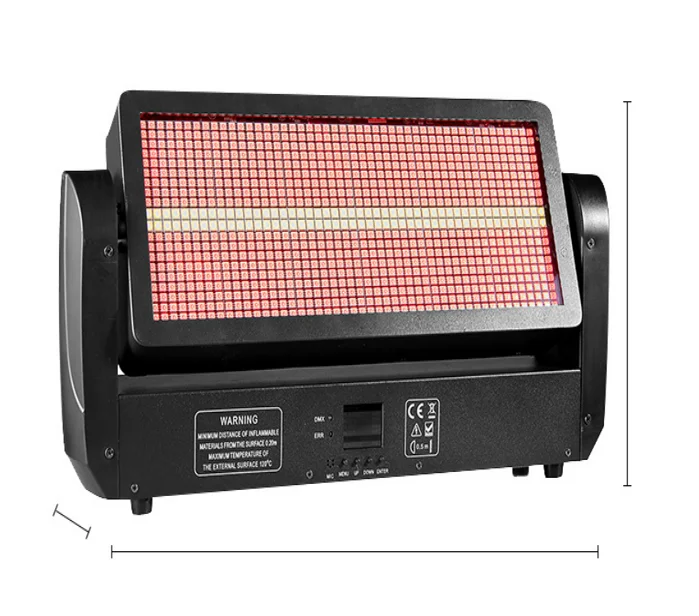 400W RGBW Moving Head LED Strobe Light DMX512 Flash Shake for Bar Party Hotel DJ KTV Aluminum Lamp Body