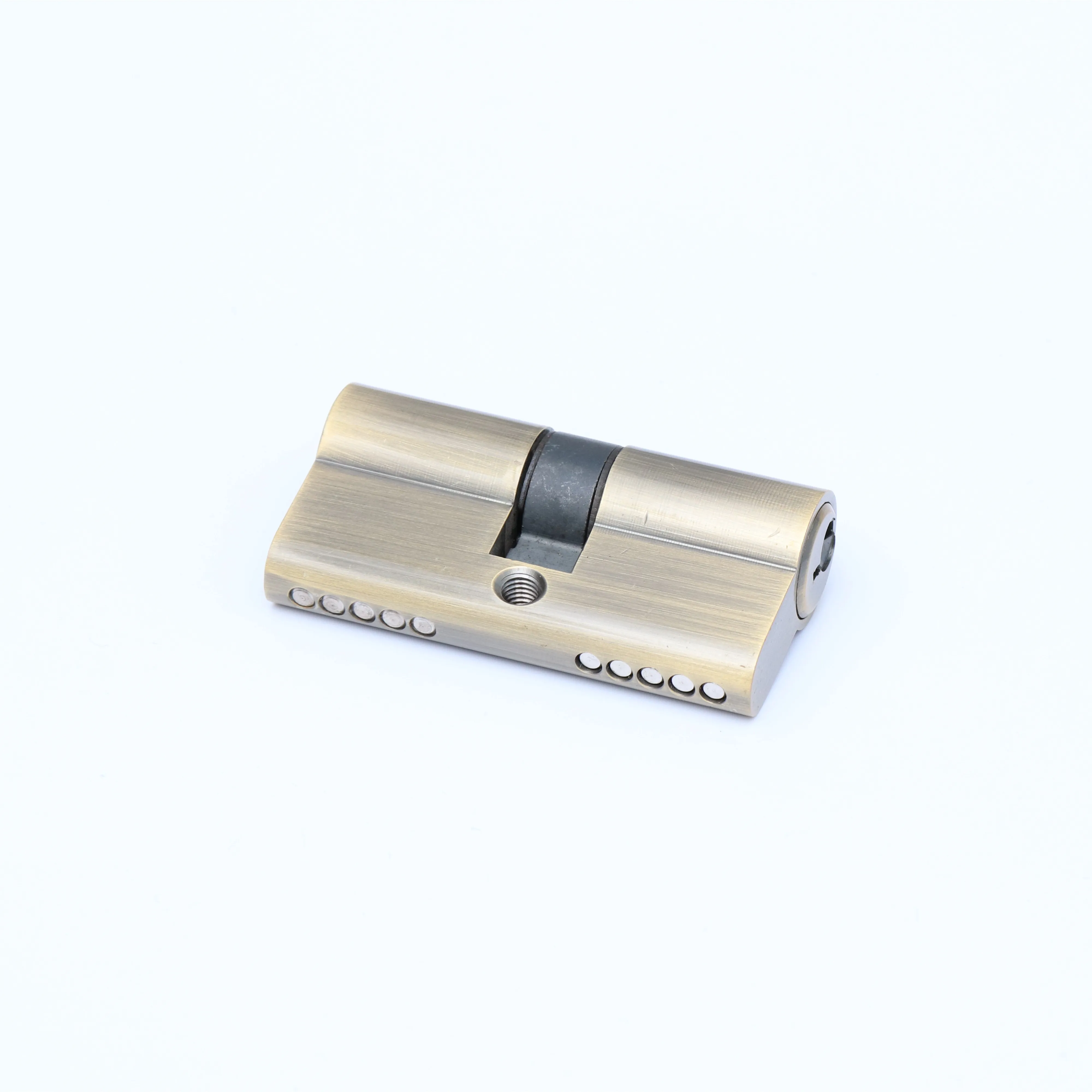 Euro profile zinc alloy lock cylinder 60mm wooden brass door lock cylinder