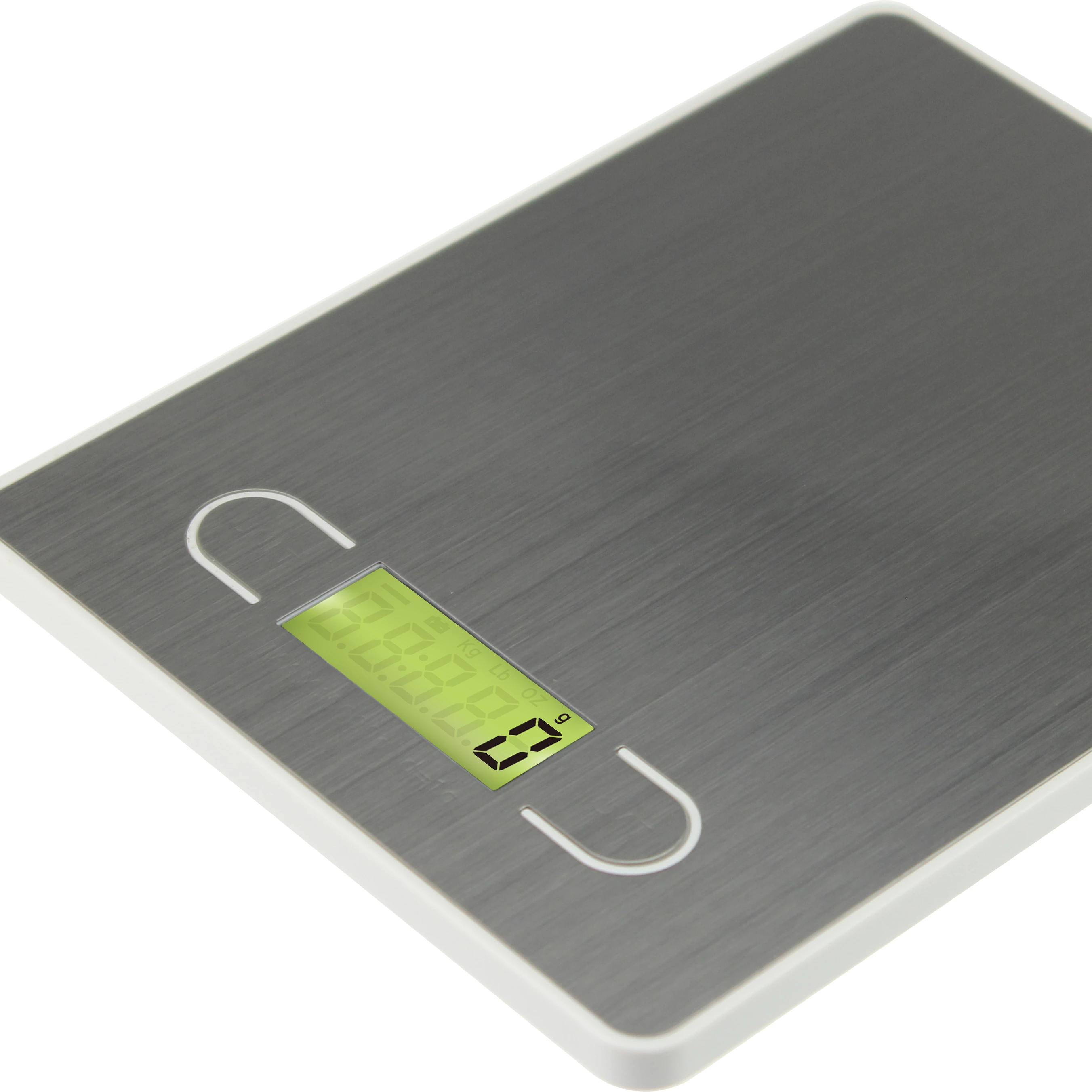 Waterproof surface electronic kitchen scale stainless steel with tare function weighing scale household large LCD display