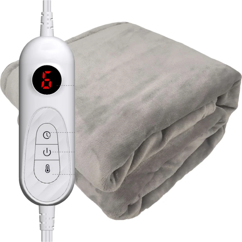 220V heated throw Blanket warm Flannel electric heating blanket for warming moment during Winter Season
