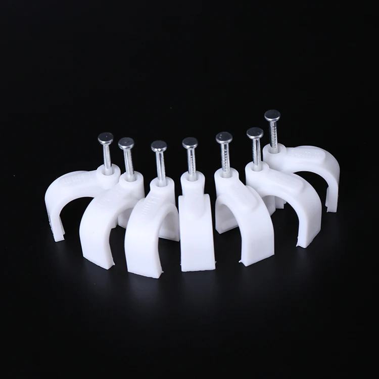 20 мм 22 мм 30 мм 32 мм 35 мм зажим для электрического нейлонового кабеля настенный пластиковый зажим 25 мм зажим для кабеля