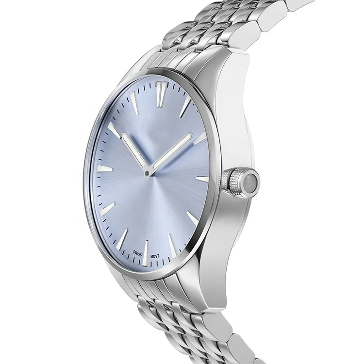 Creative Luxury Fashion Woman Quartz Watch Sun-ray Dial  Stainless steel Solid Bracelet Man Quartz Watch
