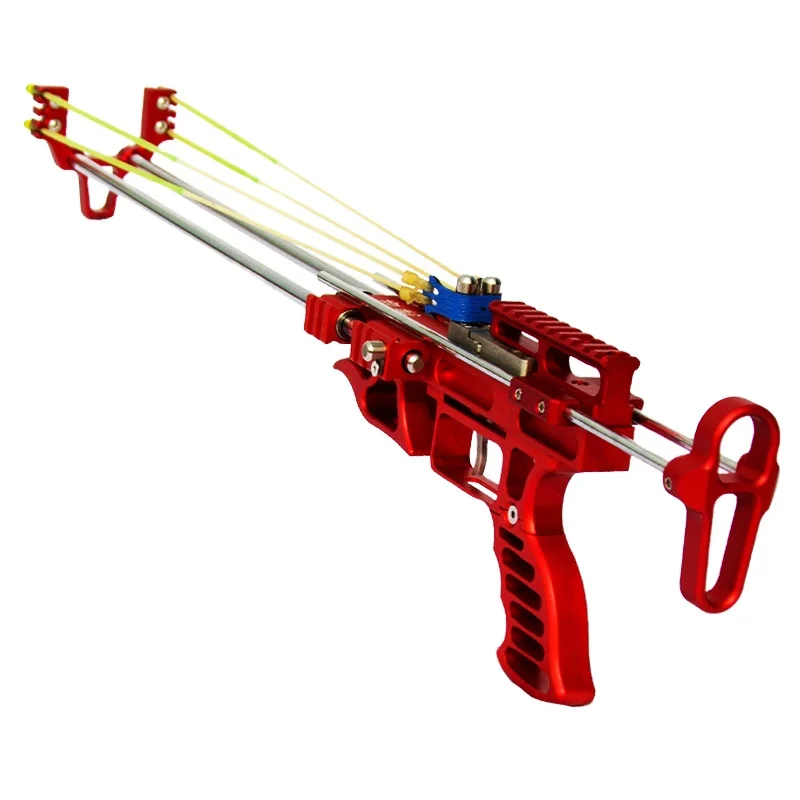 Rubber Slingshot Outdoor Hunting Shooting Slingshot Rubber Band Catapult Metal Chinese Professional Slingshot telescopic sight