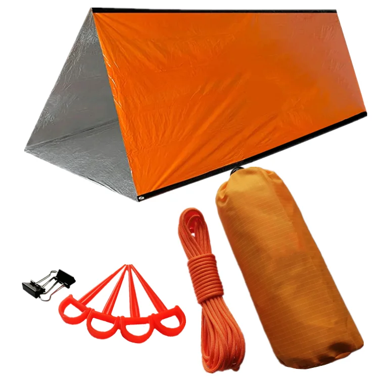 high quality survive camouflage emergency tent for camping