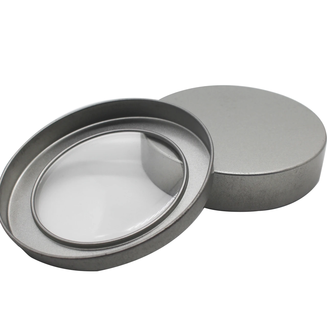 Custom Logo Various Shaped Window Storage Can Black Squid game Metal Tin Box